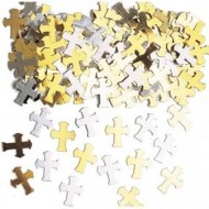 Holy Communion Christening Crosses Table Confetti